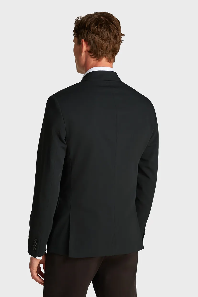 Чоловічий чорний вовняний піджак TRAVEL TWILL SLIM BLAZER 3