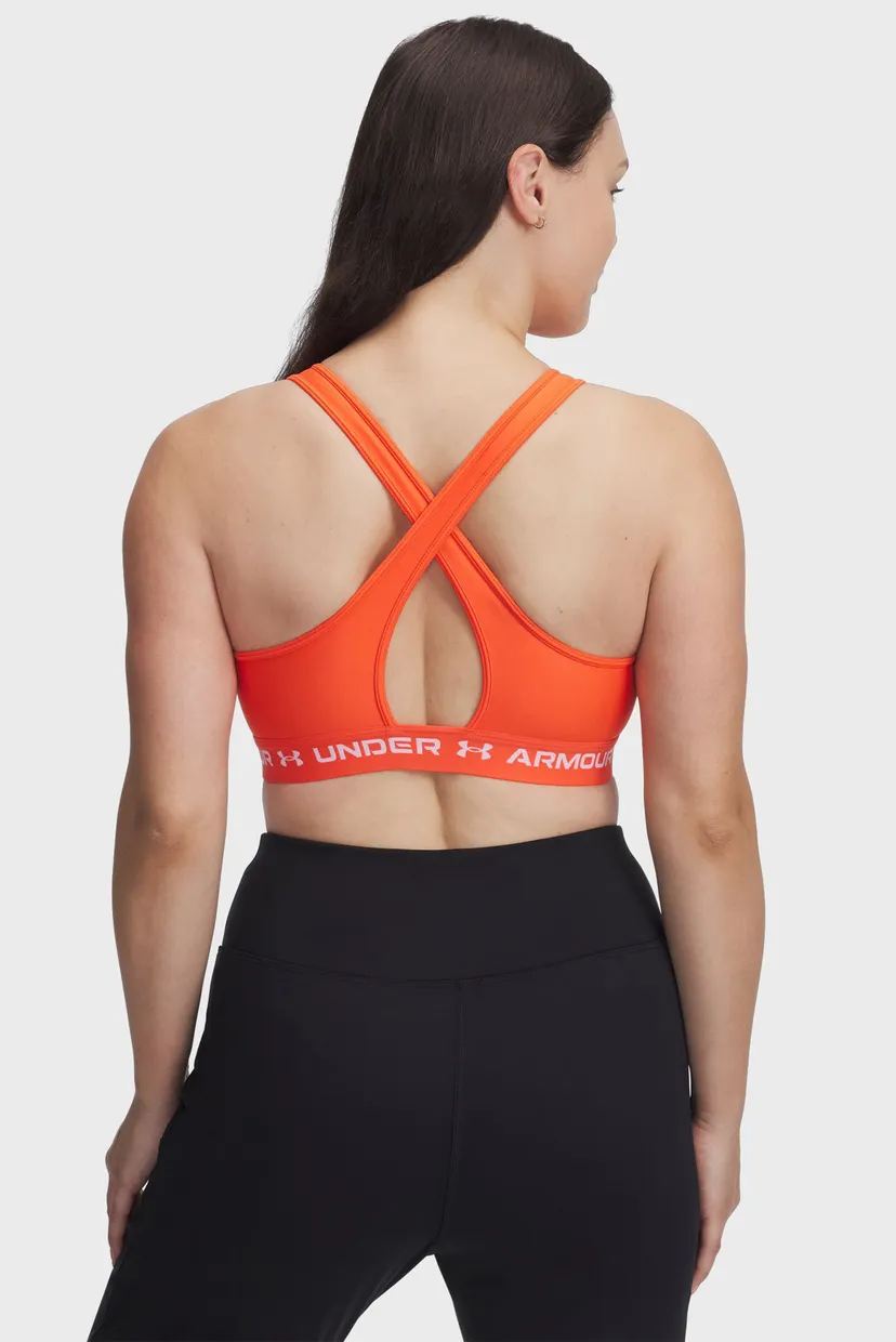 Жіночий помаранчевий топ Crossback Mid Bra 8