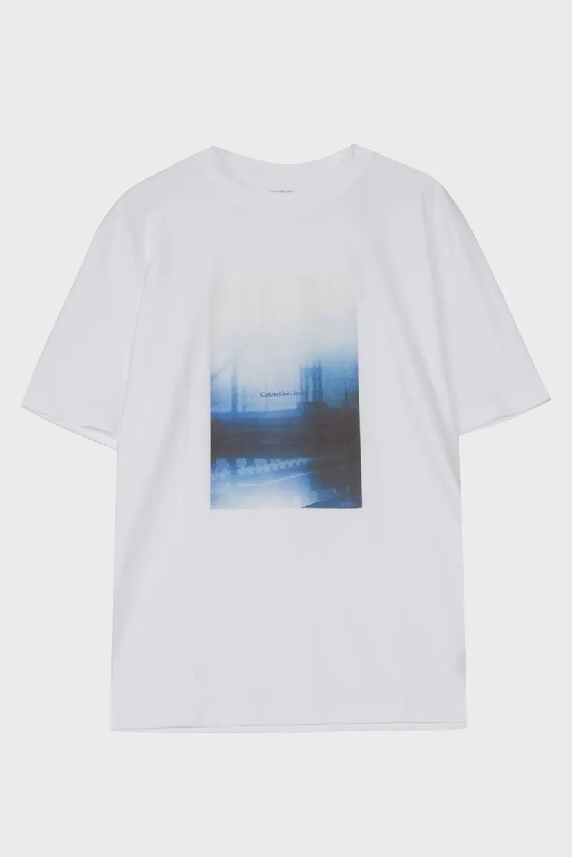Чоловіча біла футболка HAZY CITY TEE 6