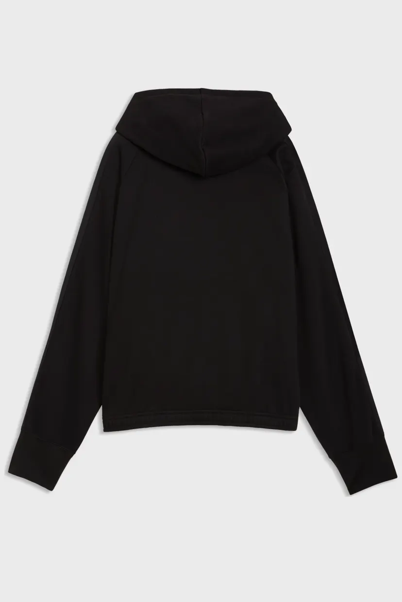 Женское черное худи HER Oversized Hoodie Women 5
