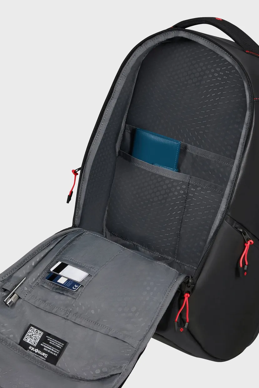Черный рюкзак для ноутбука ECODIVER BLACK 5