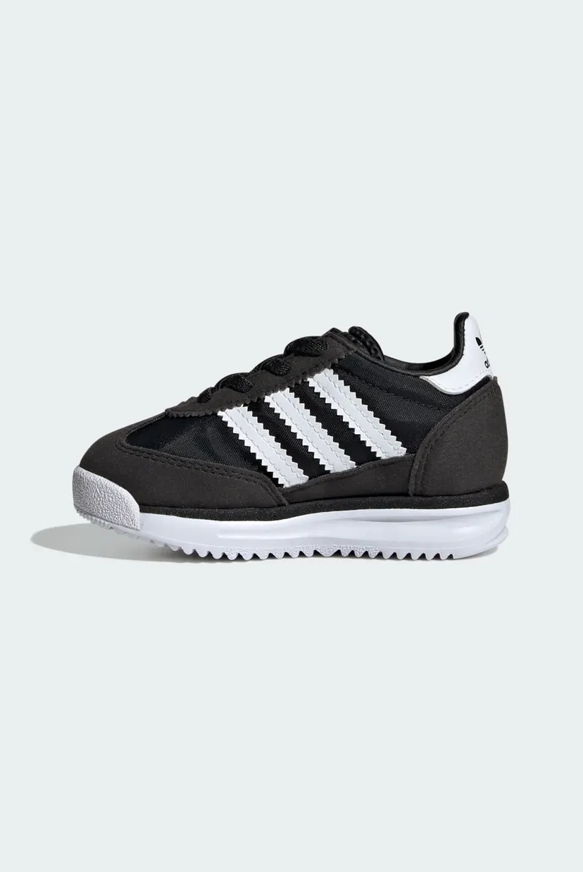 Детские черные кроссовки SL 72 RS Elastic Laces Kids 6