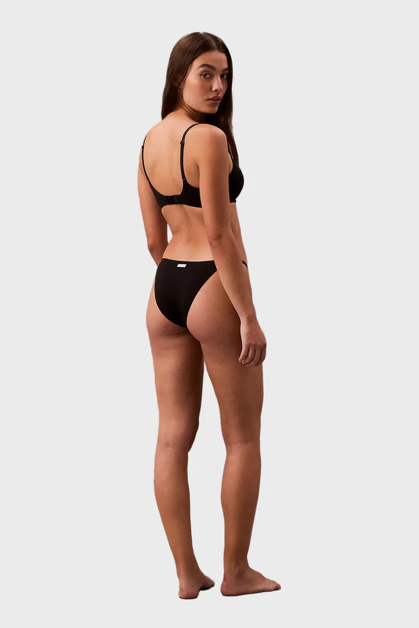 Женские черные трусики STRING BIKINI 3