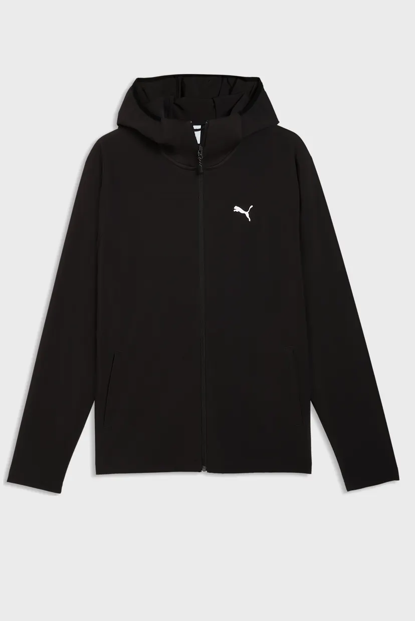 Чоловіча чорна вітровка PUMATECH Slim 4-Way Stretch Full-Zip Jacket Men 4