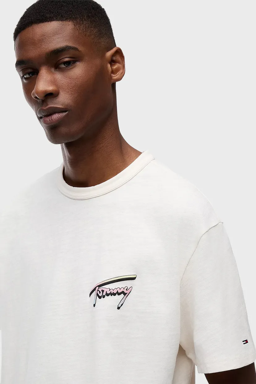 Чоловіча біла футболка RLX NOVELTY SS TEE 5