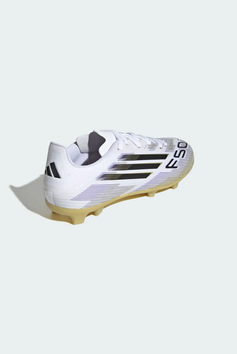 Дитячі білі бутси F50 League Firm/Multi-Ground Kids 5
