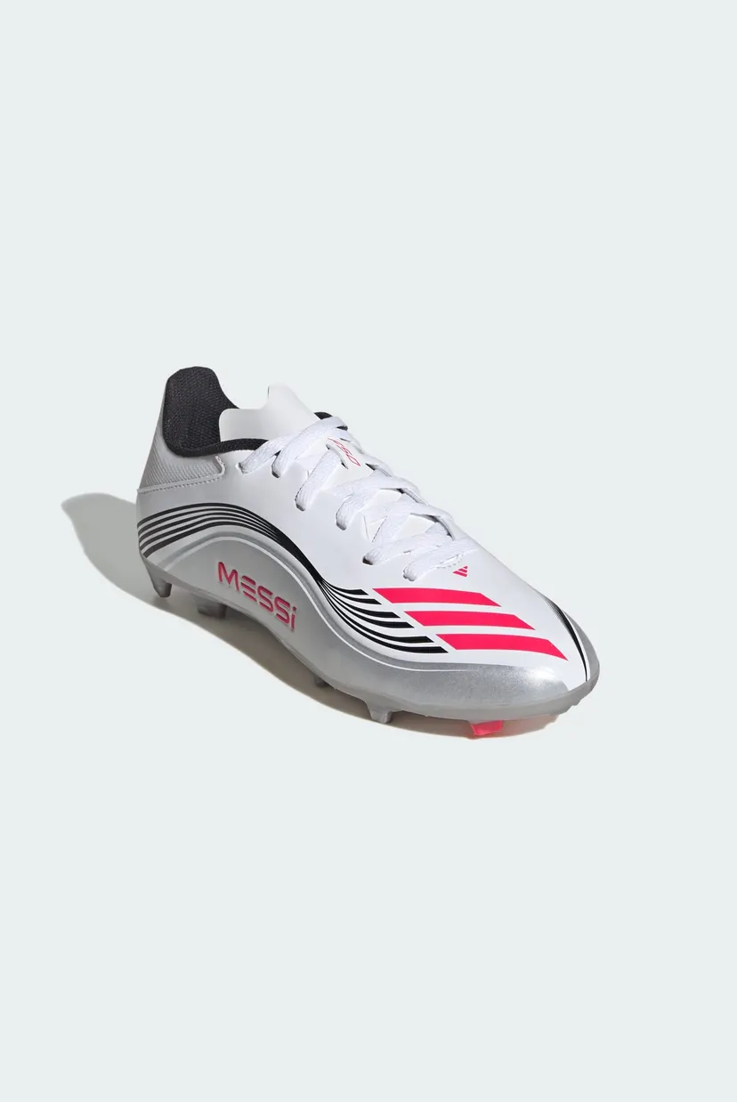 Детские белые бутсы F50 Messi League Firm/Multi-Ground Kids 4
