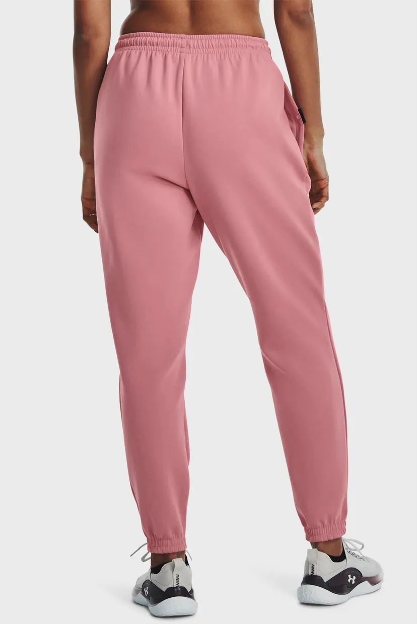 Рожеві спортивні штани UA Summit Knit Joggers (унісекс) 5