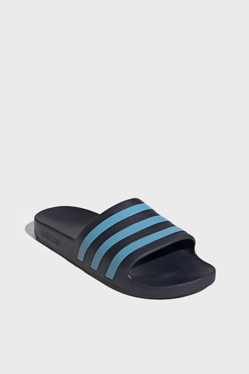 Чоловічі темно-сині слайдери Adilette Aqua 4