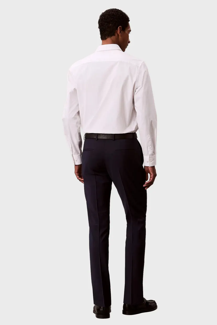 Чоловічі темно-сині вовняні брюки TROUSER 4
