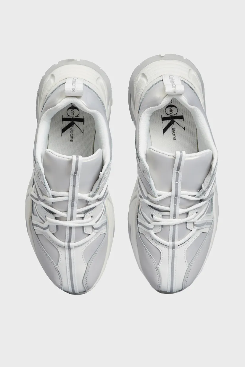 Женские кожаные кроссовки CHUNKY RUN VIBRAM LACE REFL WN 4