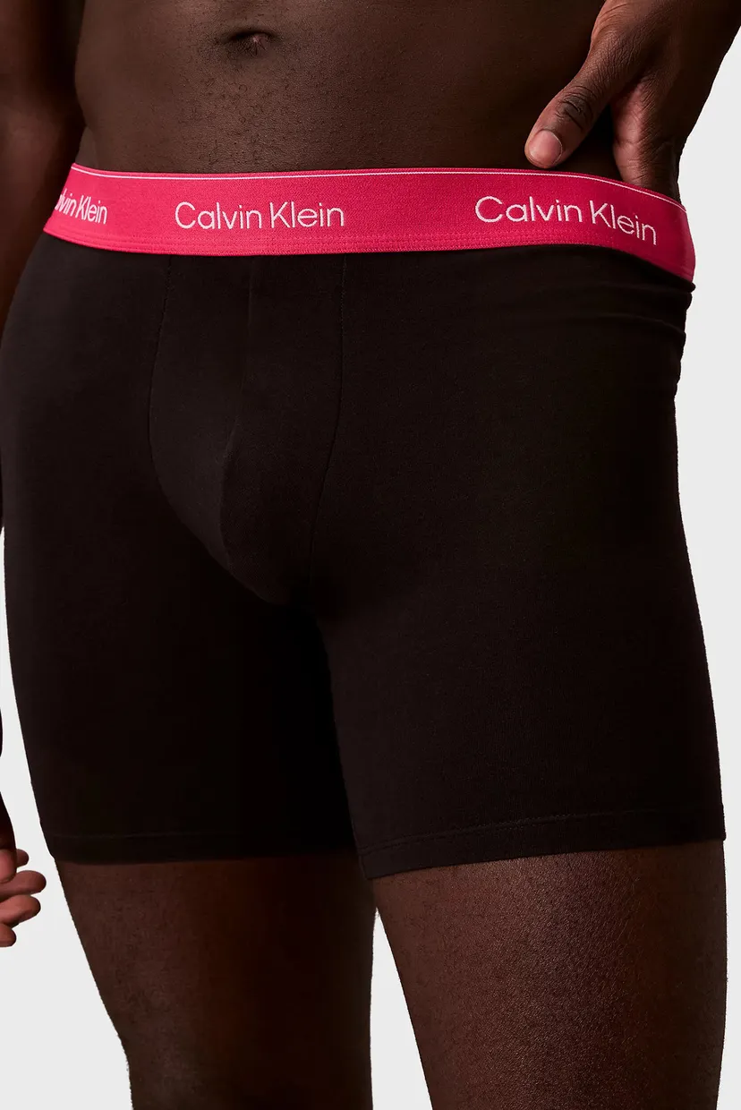 Мужские черные боксеры (3 шт) BOXER BRIEF 5