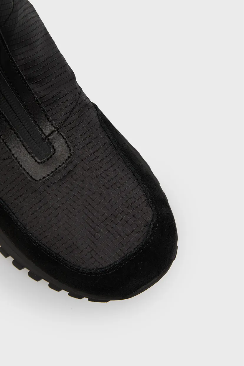 Женские черные полусапоги VIBRAM 4