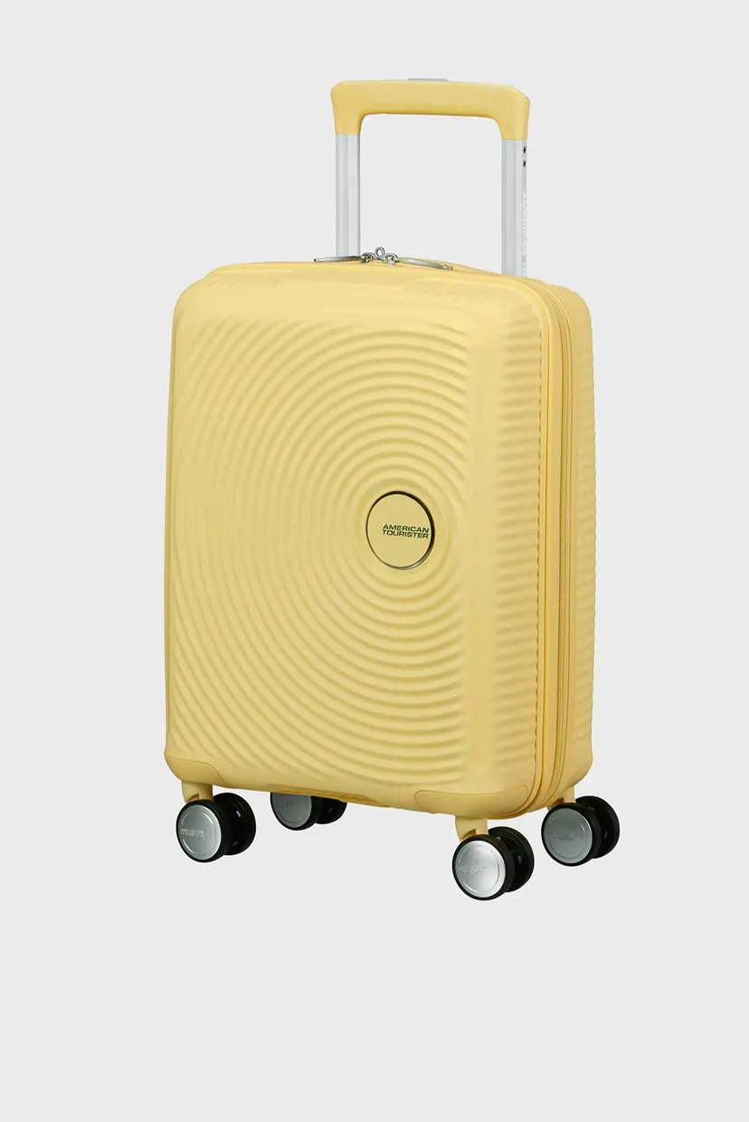 Детский желтый чемодан 47 см SOUNDBOX MINI PASTEL YELLOW 3