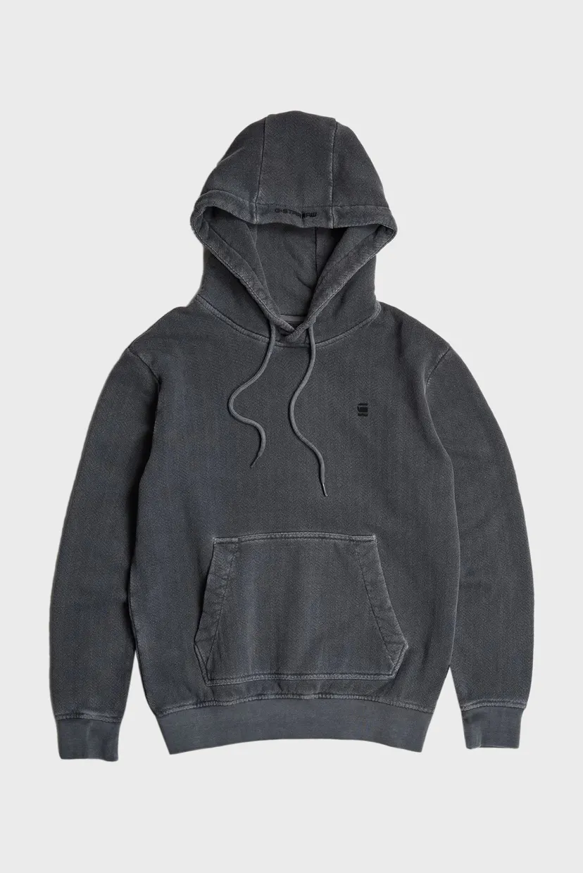 Чоловіче темно-сіре худі Overdyed hdd sw 5