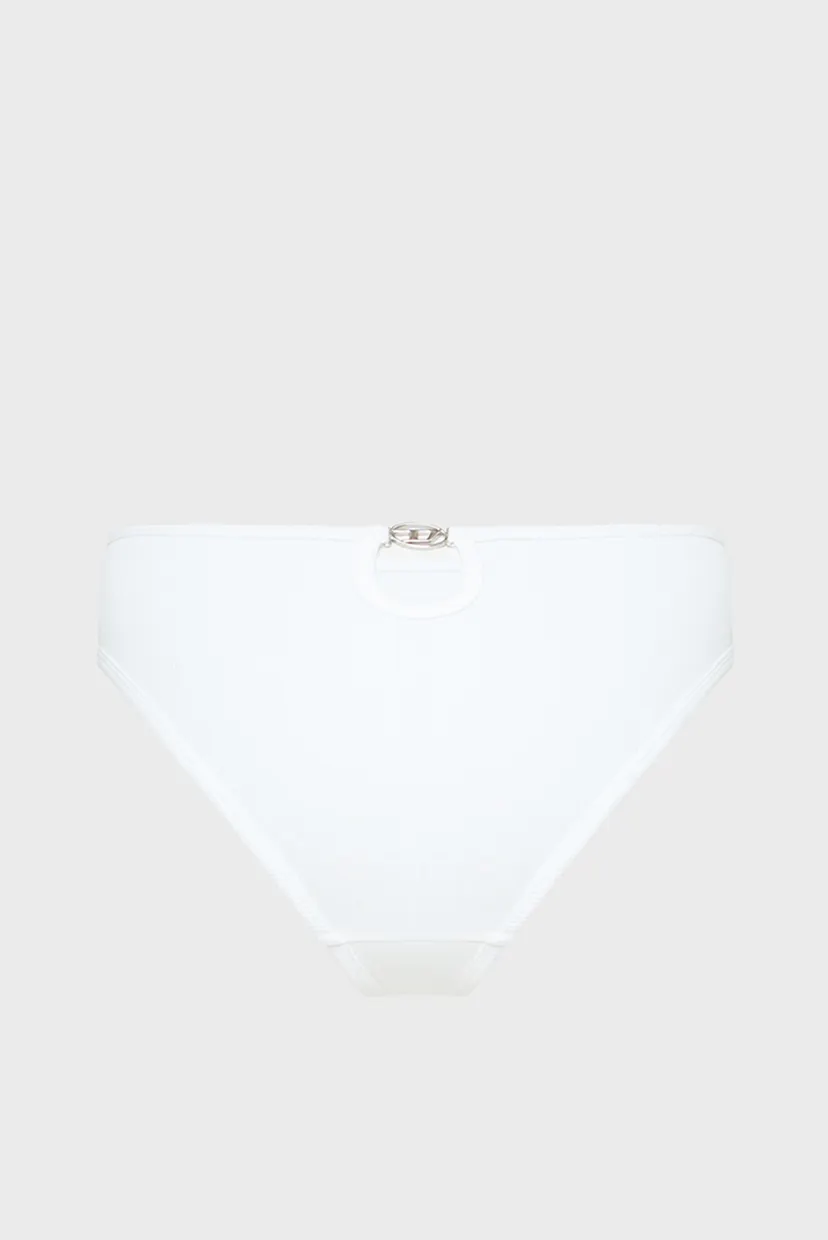 Женские белые трусики UFPN-D-OVAL-HIGH-WAISTED-BRIEF MUTANDE 6