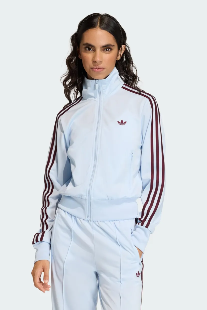 Женская голубая спортивная кофта FIREBIRD CLASSIC adidas KC6574