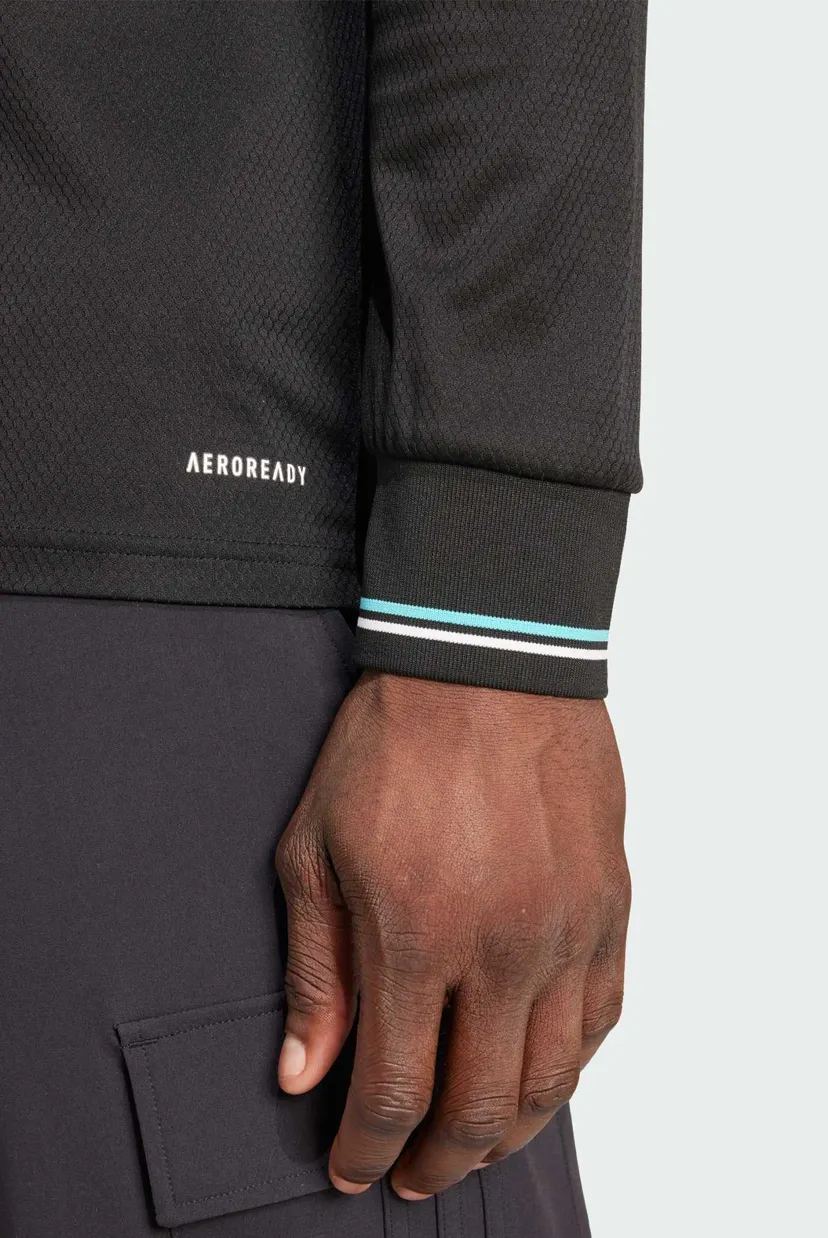Чоловічий чорний лонгслів Mercedes - AMG Petronas Formula One Team Driver Authentic 5