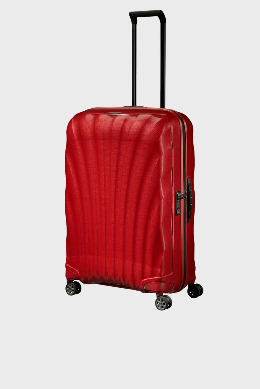 Червона валіза 75 см C-LITE RED 6