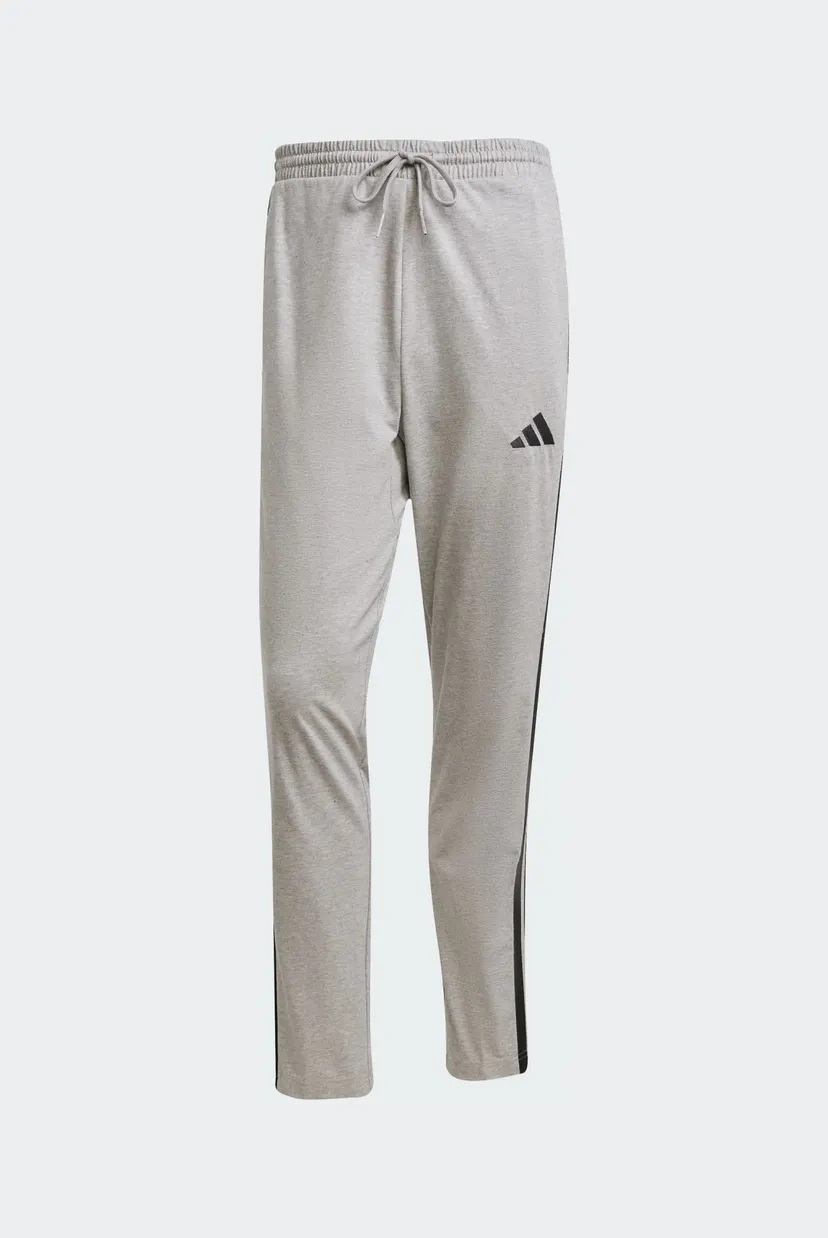 Чоловічі сірі спортивні штани Essentials 3-Stripes Single Jersey 6