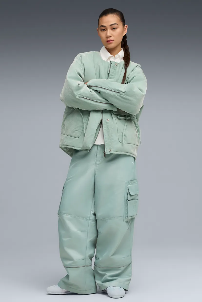 Женская зеленая куртка YONA Jacket Women PUMA 632326_37 — MD-Fashion