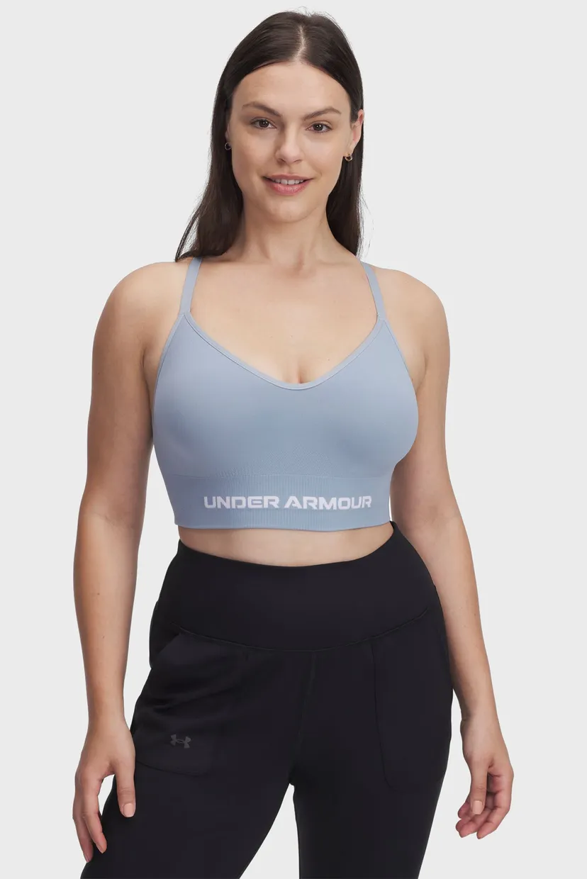 Женский голубой топ Vanish Seamless Low Bra 3