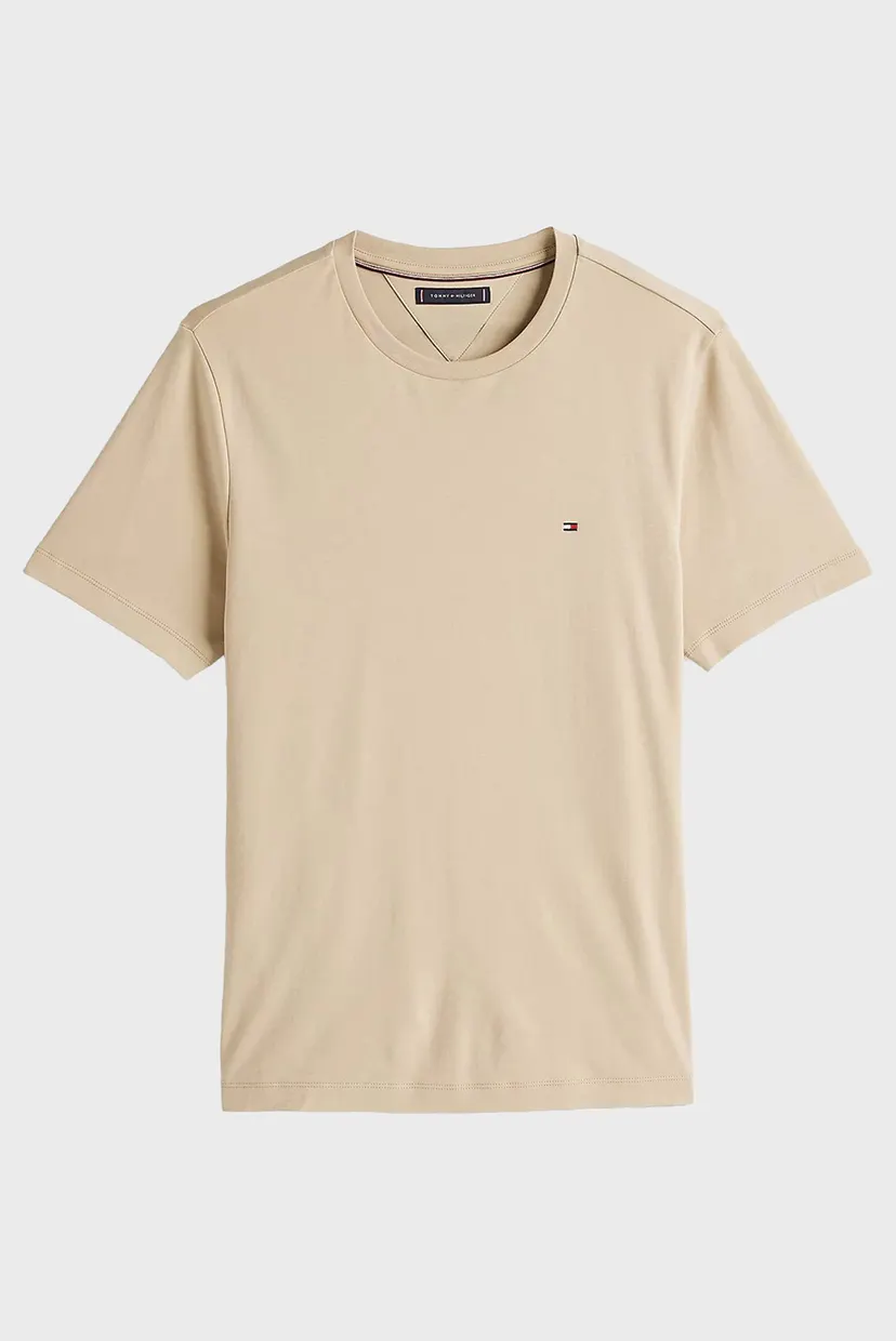 Мужская бежевая футболка LIGHT INTERLOCK TEE 5