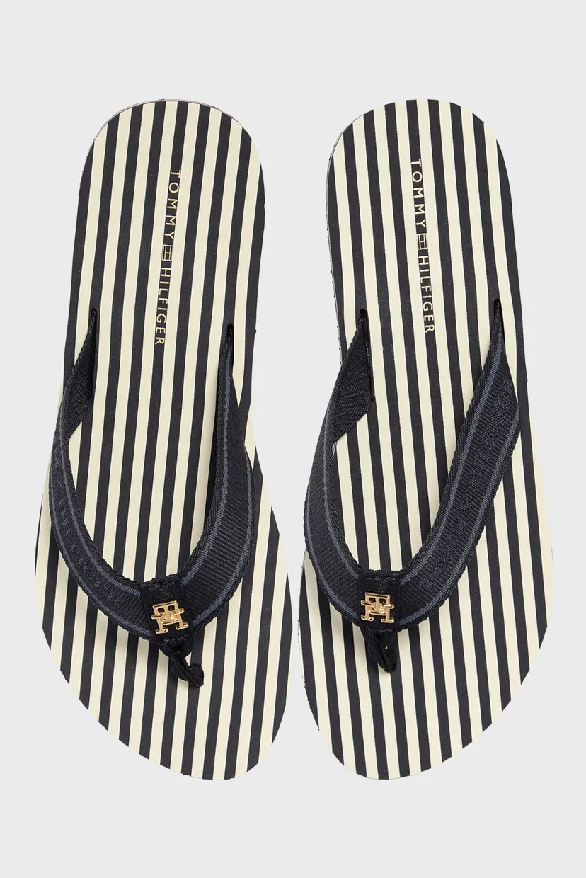 Жіночі темно-сині в'єтнамки TH STRIPES BEACH SANDAL 4