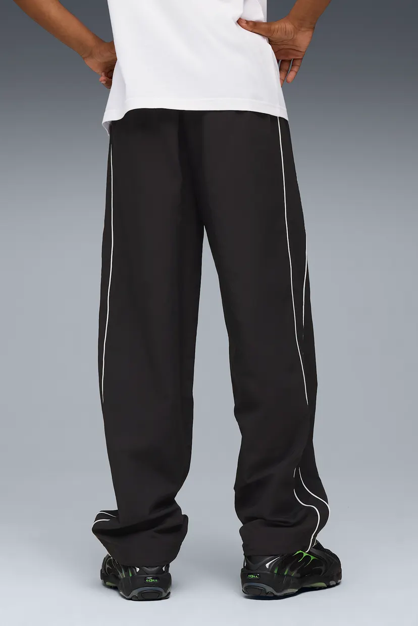 Дитячі чорні спортивні штани Super PUMA T7 Woven Pants Youth 3