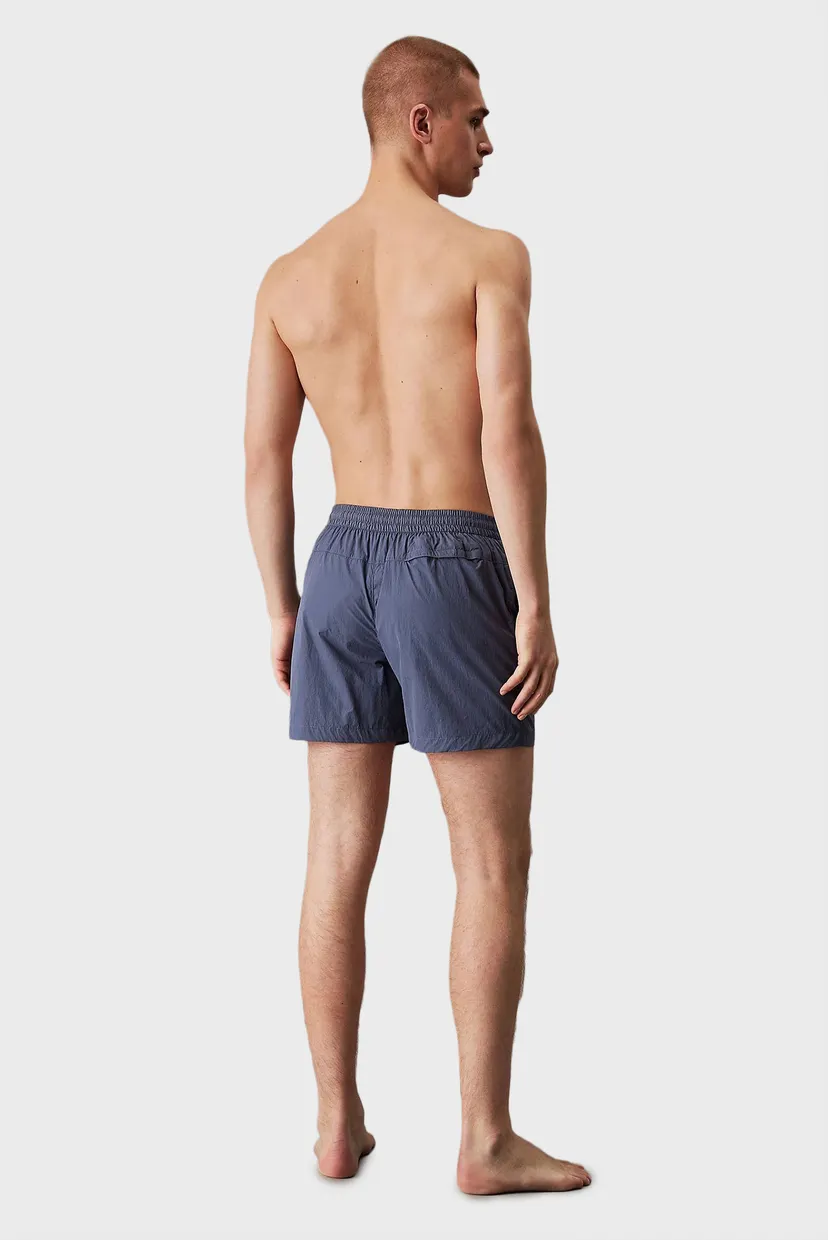 Мужские синие плавательные шорты MEDIUM DRAWSTRING 3