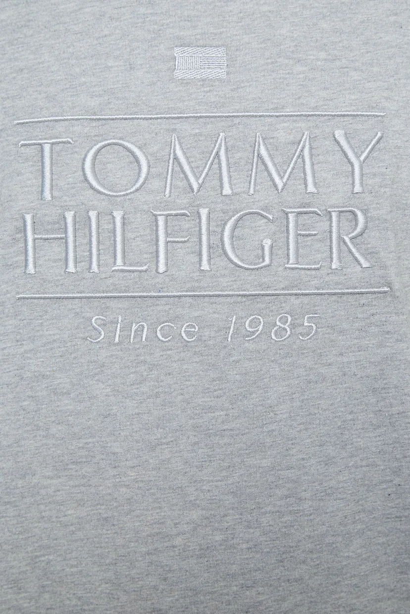 Чоловіча сіра футболка HILFIGER EMBROIDERY чоловіча сіра футболка 5