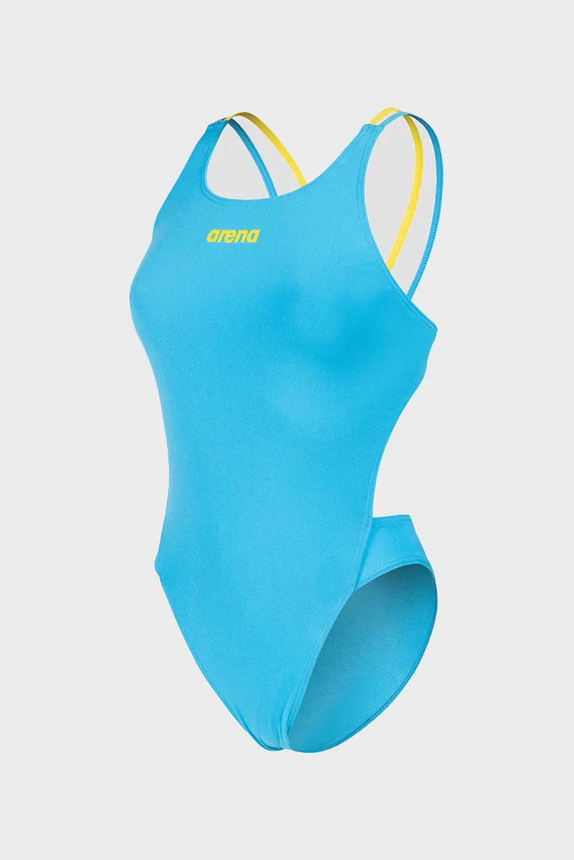 Женский голубой купальник SWIMSUIT TECH MULTI SOLID 6