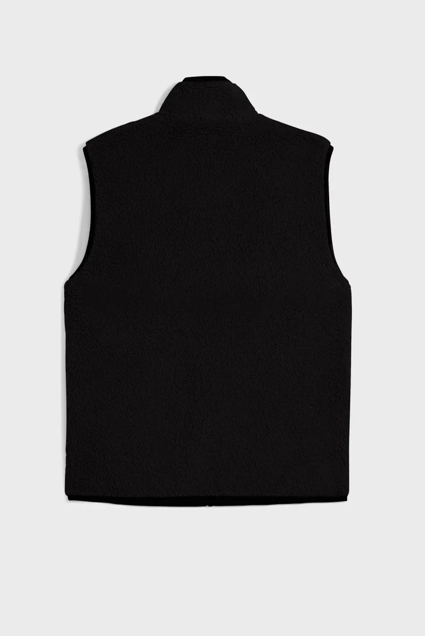 Чоловічий чорний двосторонній жилет Reversible Hybrid Sherpa Vest Men 5