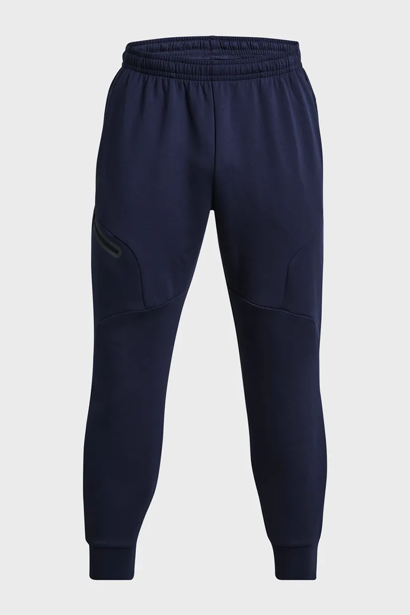 Мужские темно-синие спортивные брюки UA Unstoppable Flc Joggers 5