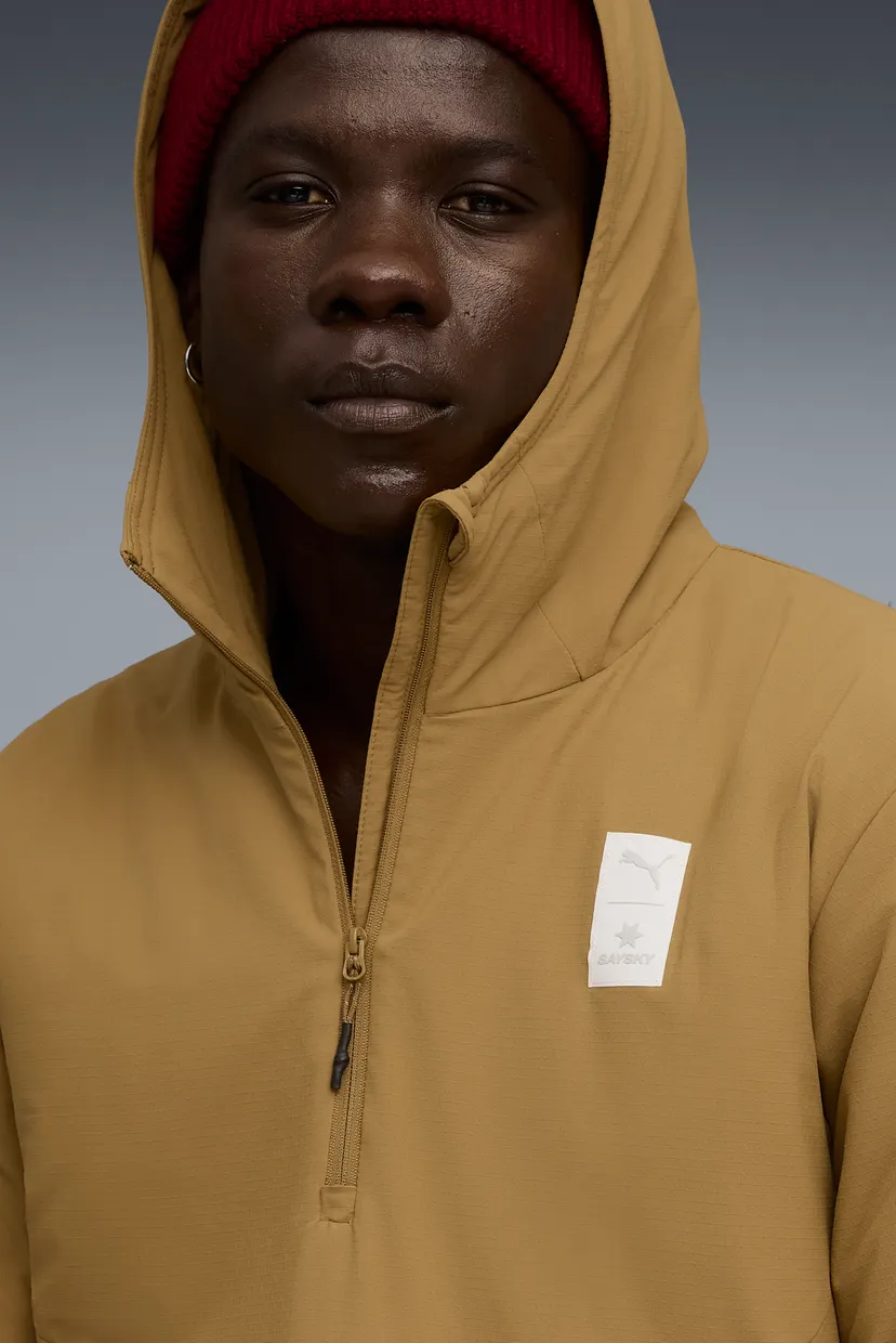 Коричневий анорак PUMA x SAYSKY Anorak Unisex (унісекс) 4