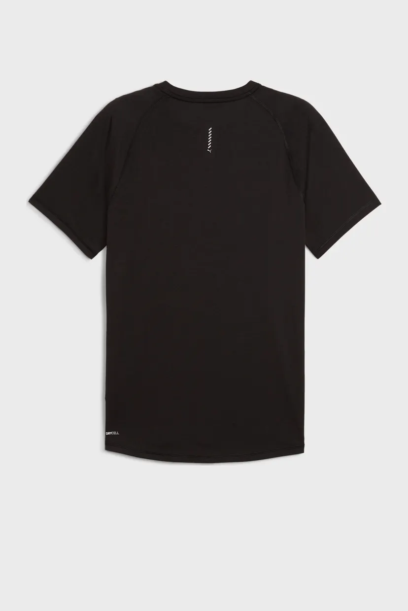 Мужская черная футболка VELOCITY Tri-Blend Running Tee Men 5