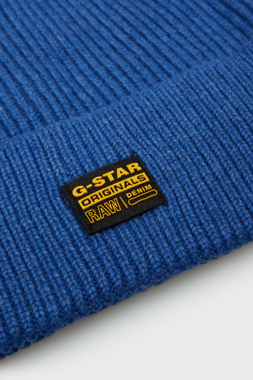 Чоловіча синя шапка Geffo Long Beanie 4