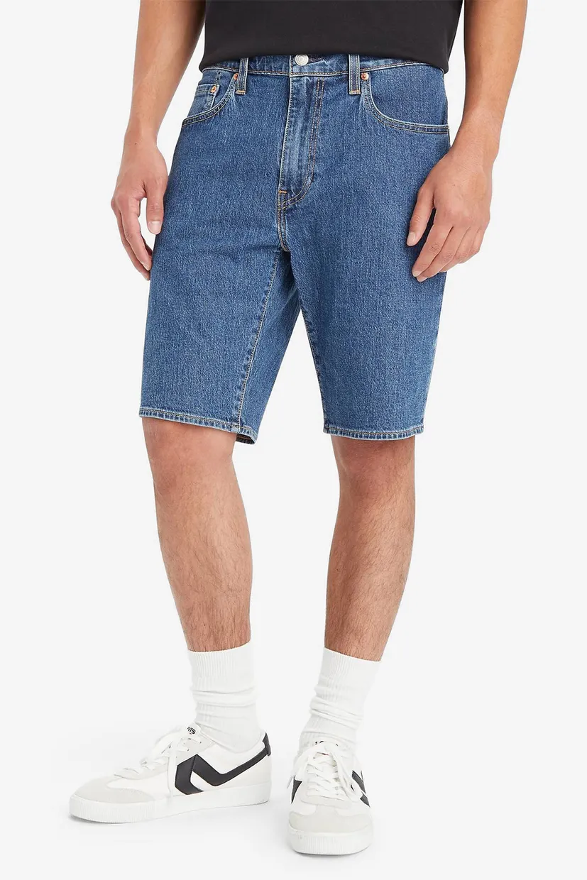 Мужские синие джинсовые шорты 405™ Levi's® 39864;0137 — MD-Fashion