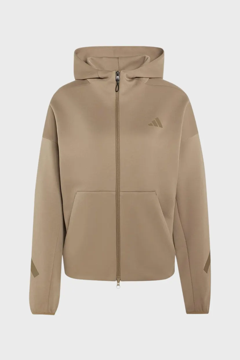 Жіноче коричневе худі ADIDAS Z.N.E. FULL ZIP 6