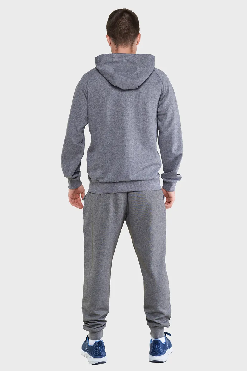 Чоловіче сіре худі ELITE SWEAT FZ HD MEL CO 4