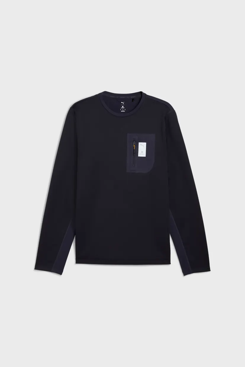 Мужской темно-синий свитшот PUMA x SAYSKY Crew Sweat Men 6