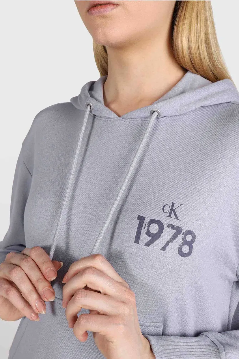 Жіноче бузкове худі 1978 ARTWORK OVERSIZED HOODIE 4