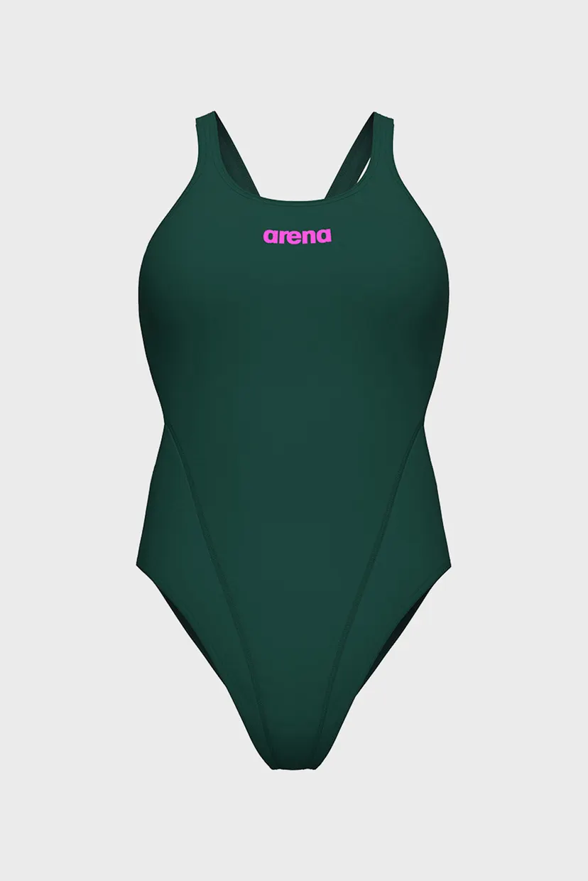 Женский темно-зеленый купальник TEAM SWIMSUIT SWIM TECH SOLID 6