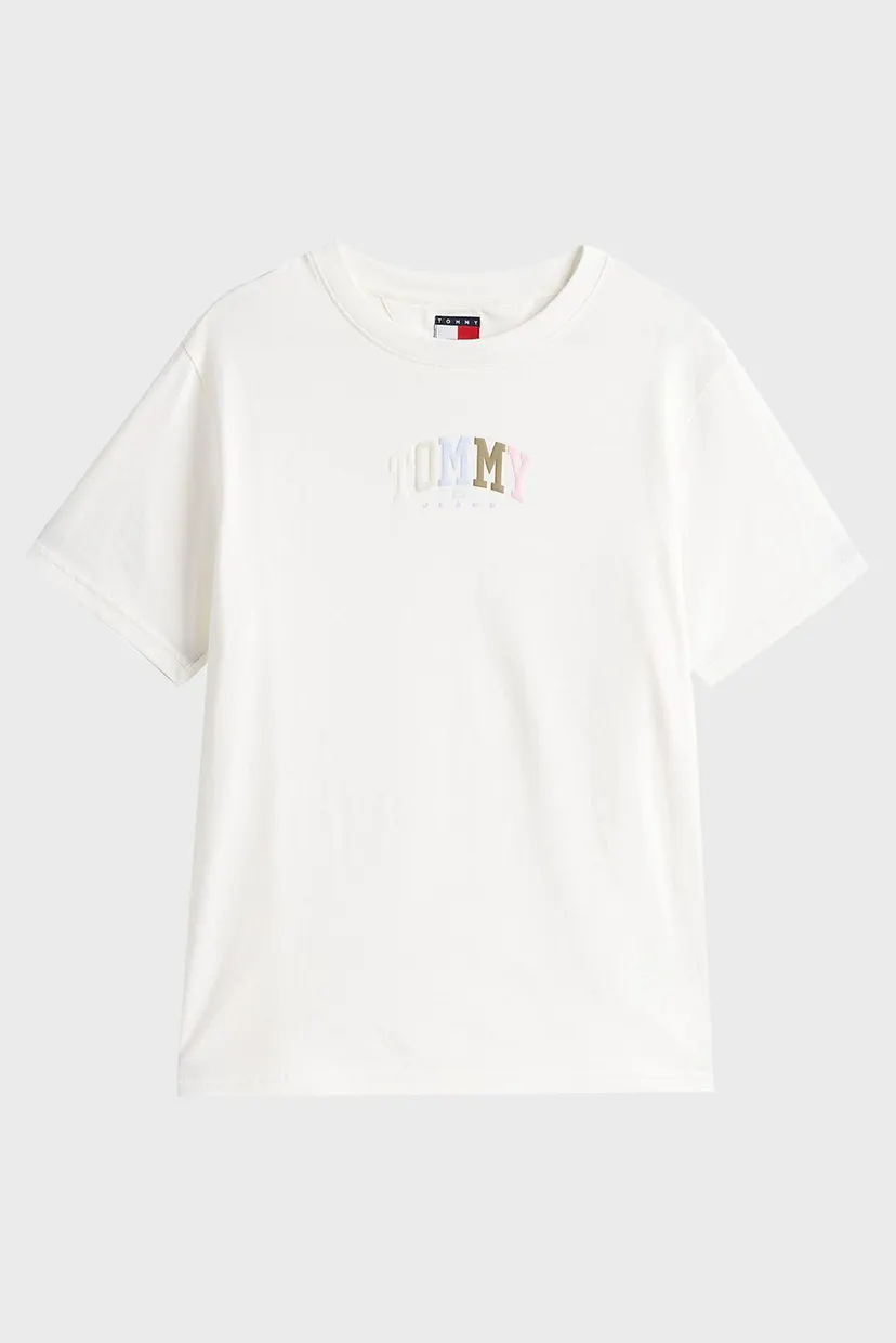 Женская белая футболка TJW RLX COLOR VARSITY TEE 5