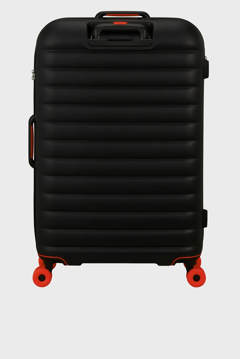 Чоловіча чорна валіза 77,5 см NEOVIBE TRUE BLACK 4