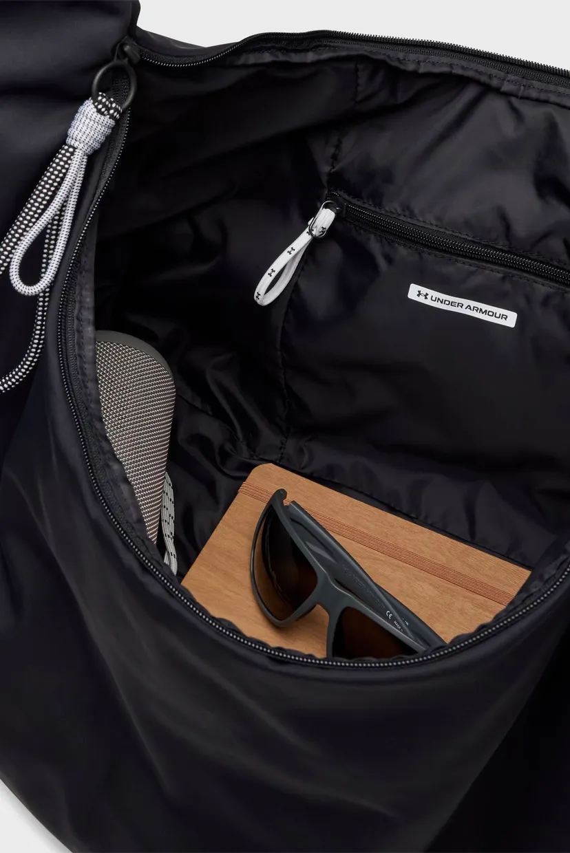 Жіноча чорна сумка UA Studio Cinch Crescent-BLK 5