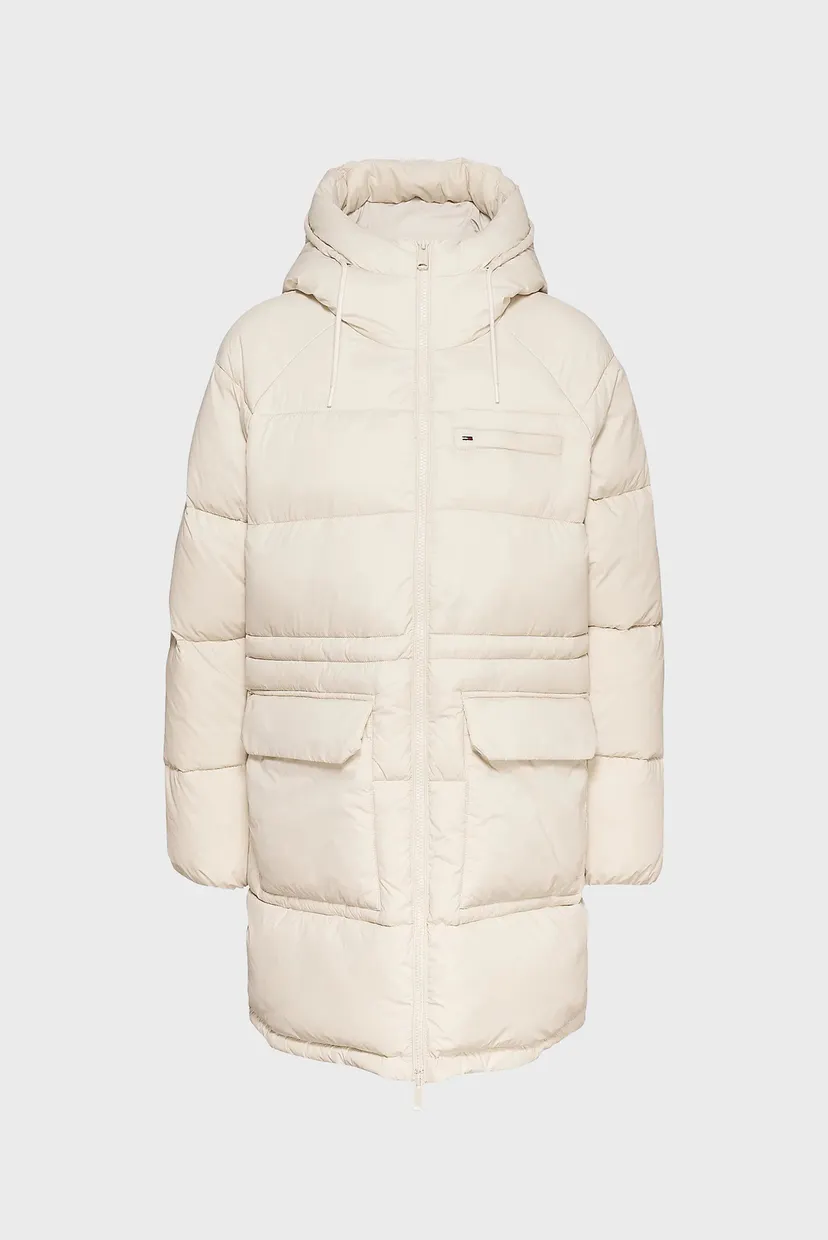 Жіноча біла куртка TJW MIDI VAIL PUFFER 5