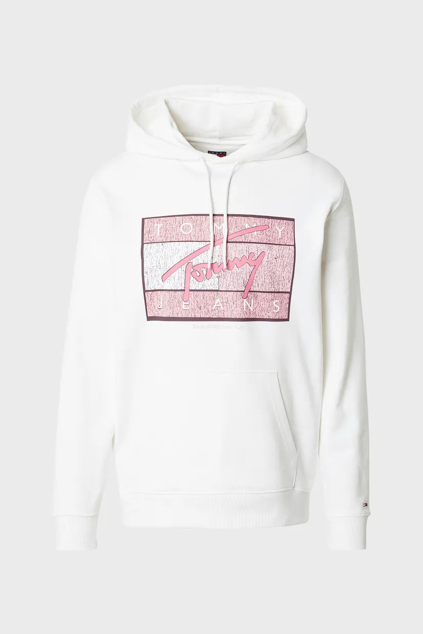 Чоловіче біле худі TJM REG DNA FLAG TWIST HOOD EXT 6