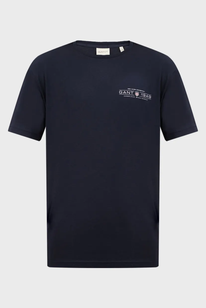 Чоловіча темно-синя футболка PRINTED GRAPHIC SS T-SHIRT 6