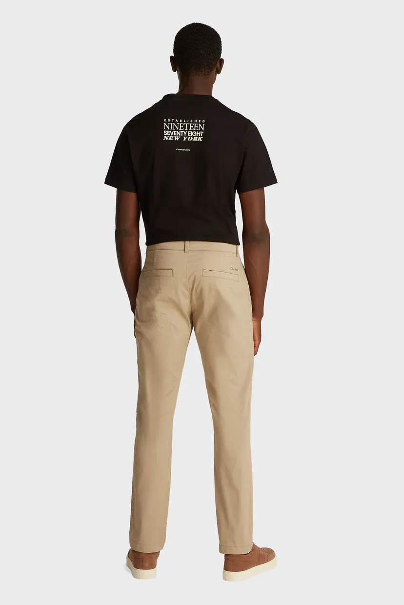 Чоловічі бежеві чіноси TAPERED CHINO 3
